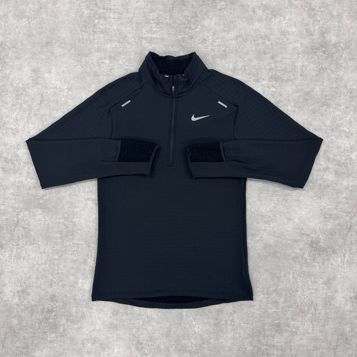 NIKE SPHERE 4.0 HALF ZIP - BLACK