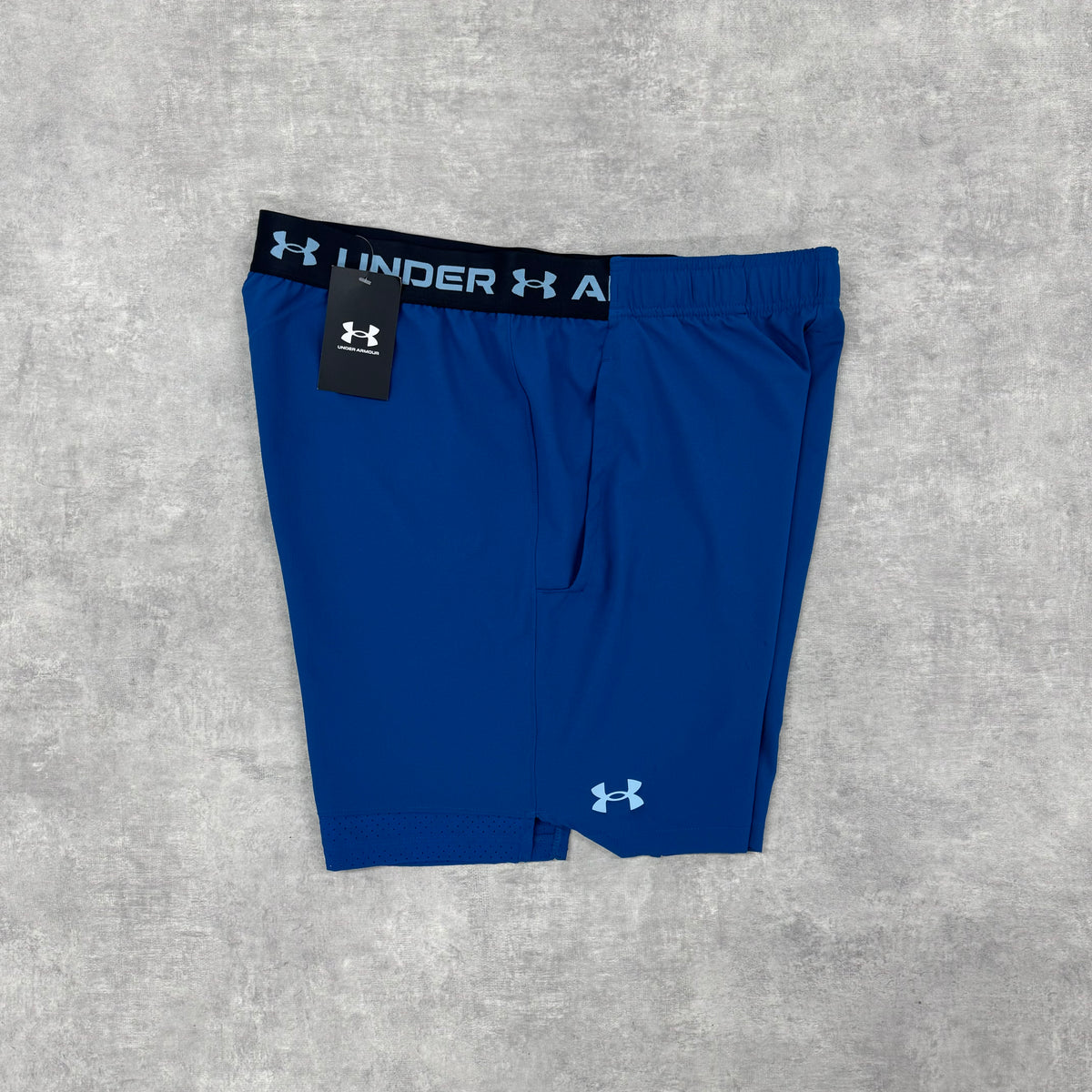UNDER ARMOUR SEAMLESS SHORTS 7” - VARSITY BLUE