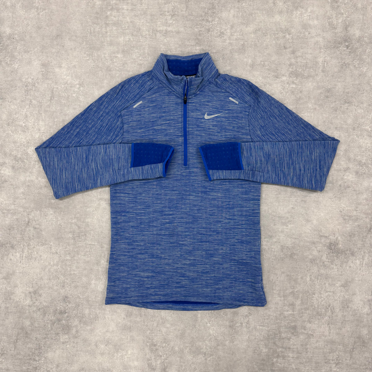 NIKE THERMA SPHERE HALF ZIP - BLUE TINT