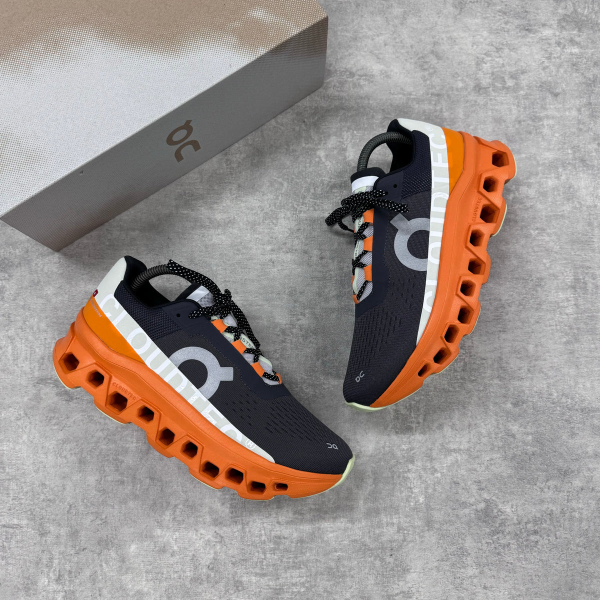 Orange black sneakers cheap