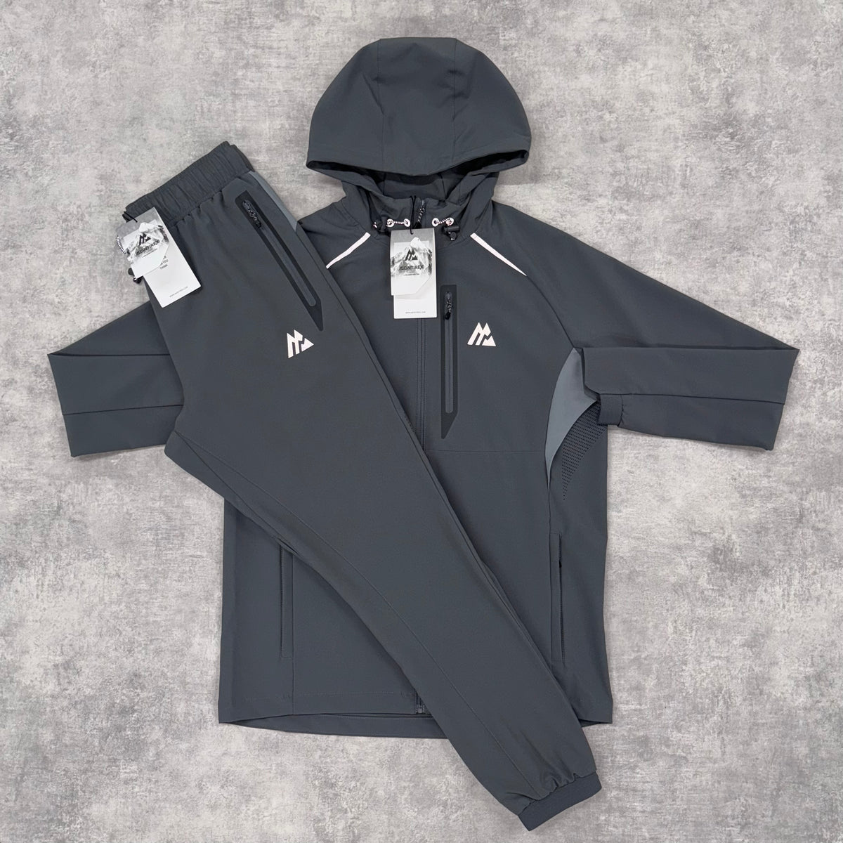 MONTIREX LUMOS SET CEMENT GREY - JACKET & TROUSERS