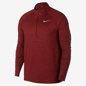 NIKE ELEMENT 2.0 HALF ZIP - RED
